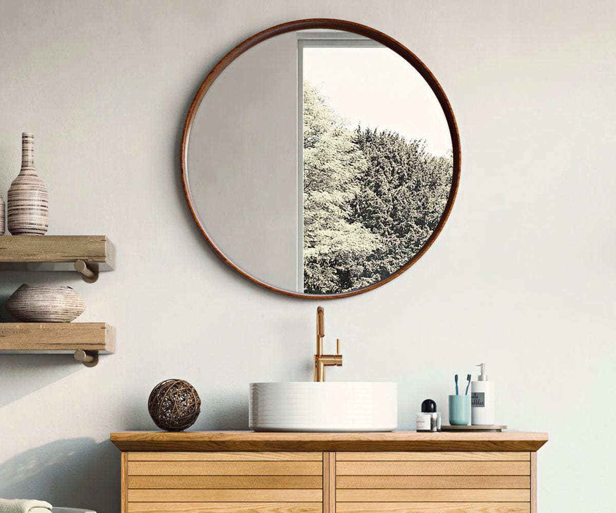 Specchio rotondo Reagan