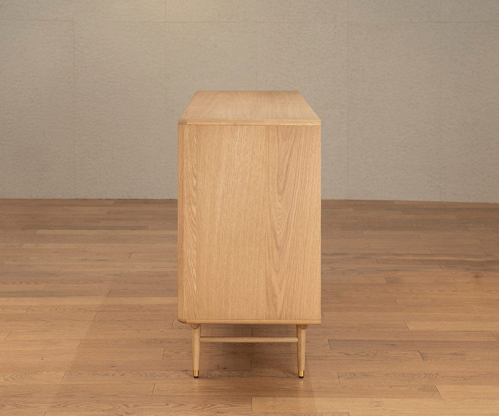 Comò doppio Hendrick II - Rovere bianco