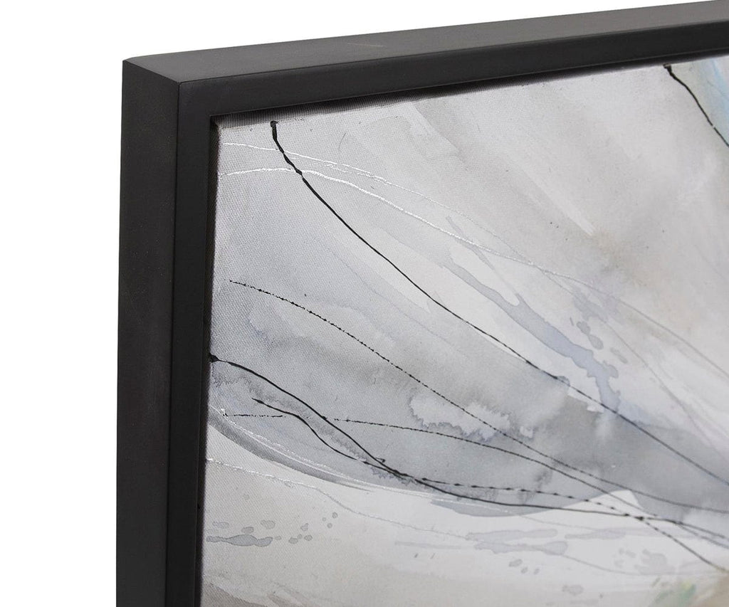 Eruzione di arte murale colorata