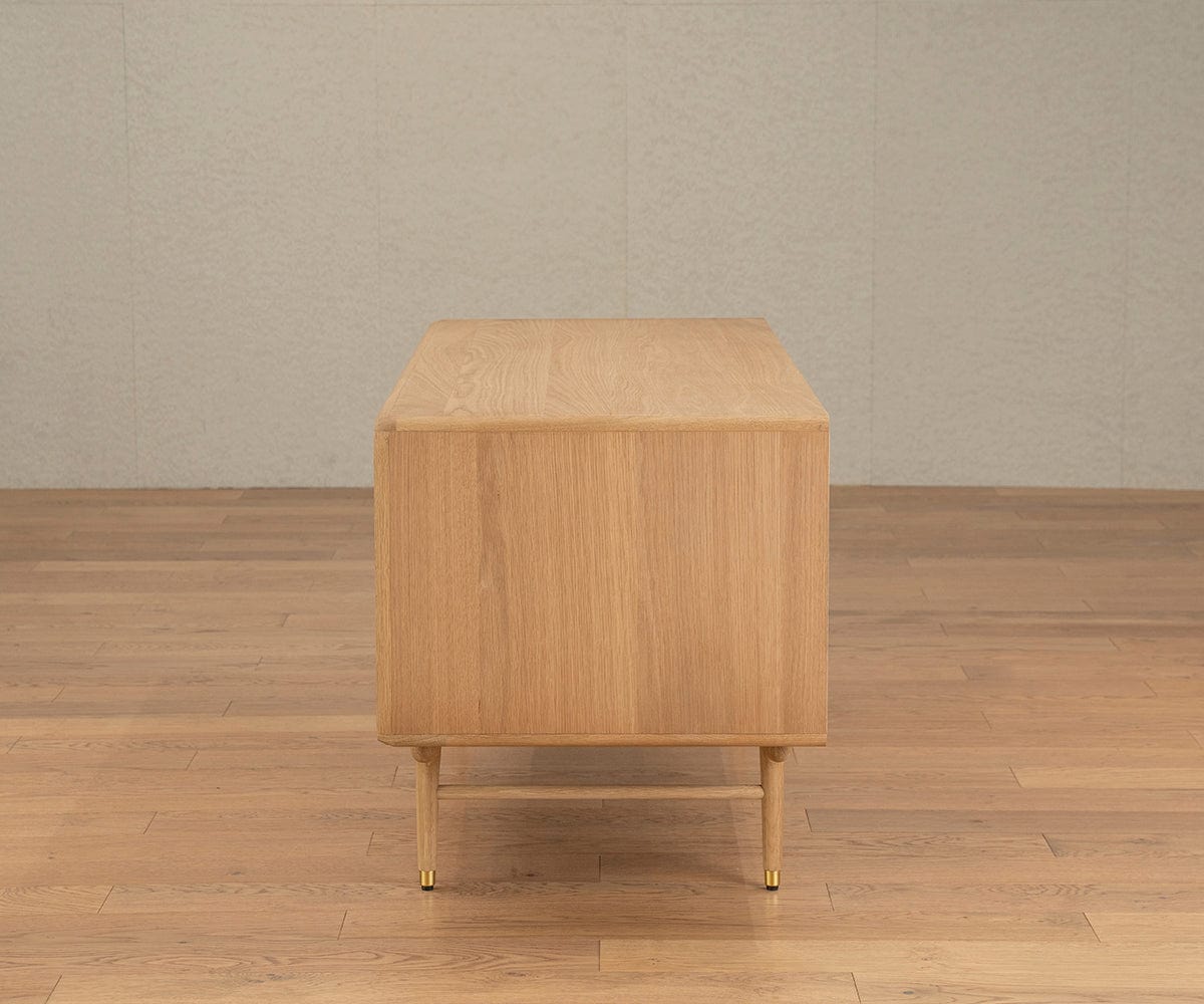 Hendrick 52 Media Stand II - Rovere bianco