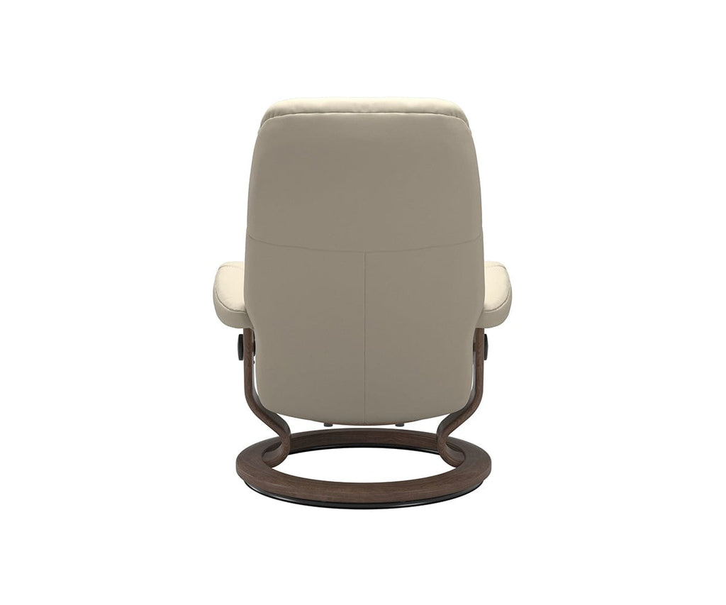 Poltrona reclinabile e poggiapiedi Stressless® Consul - Crema