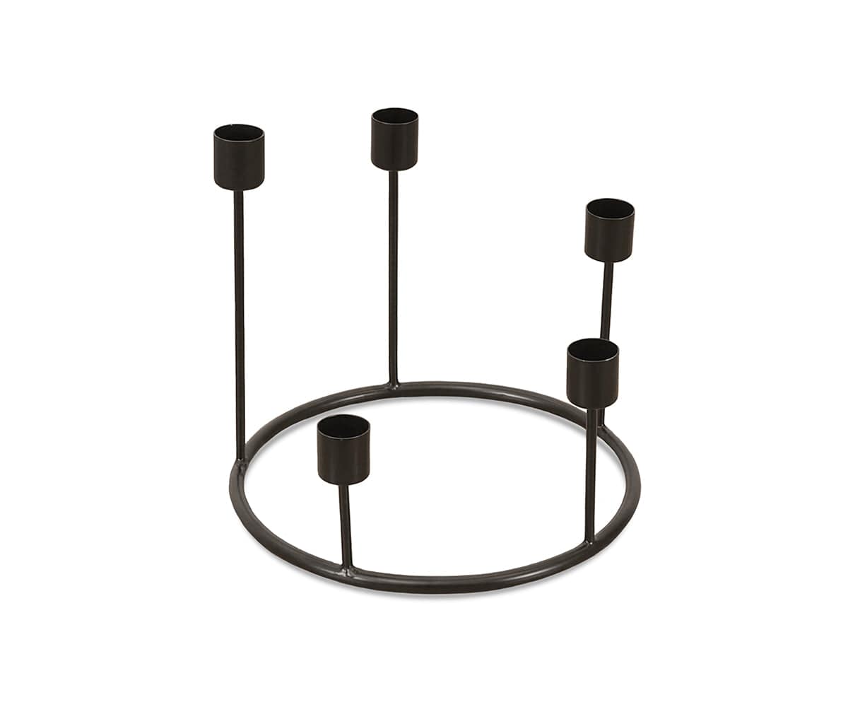 Corona di candele Fina