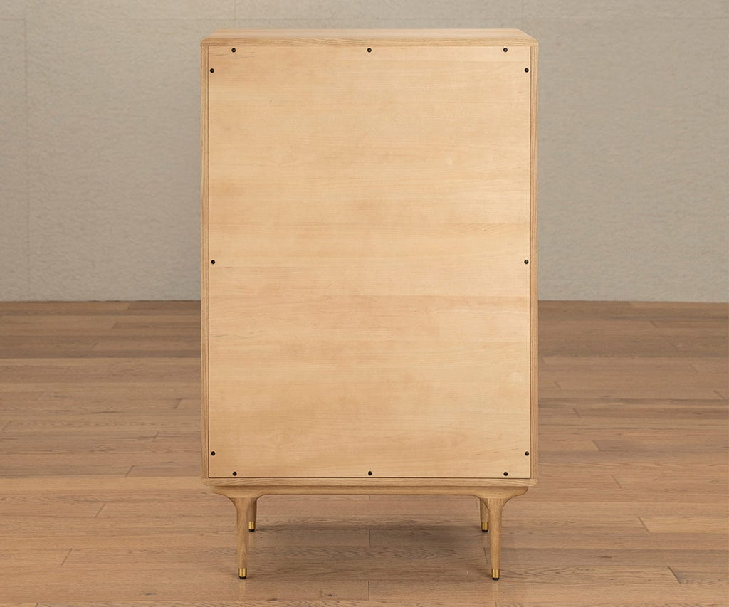 Cassettiera alta Hendrick II - Rovere bianco